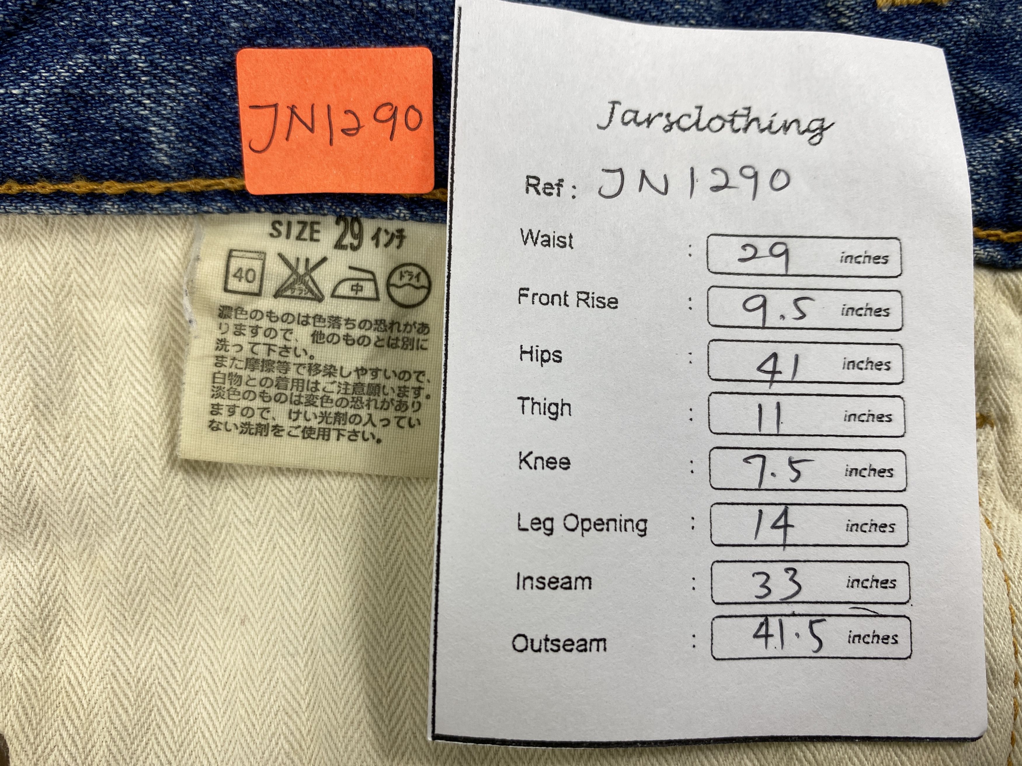 Vintage Dirty Used Blue Vintage Levi's 505 Jeans 29x33 Denim -JN1290 Size US 29 - 8 Thumbnail