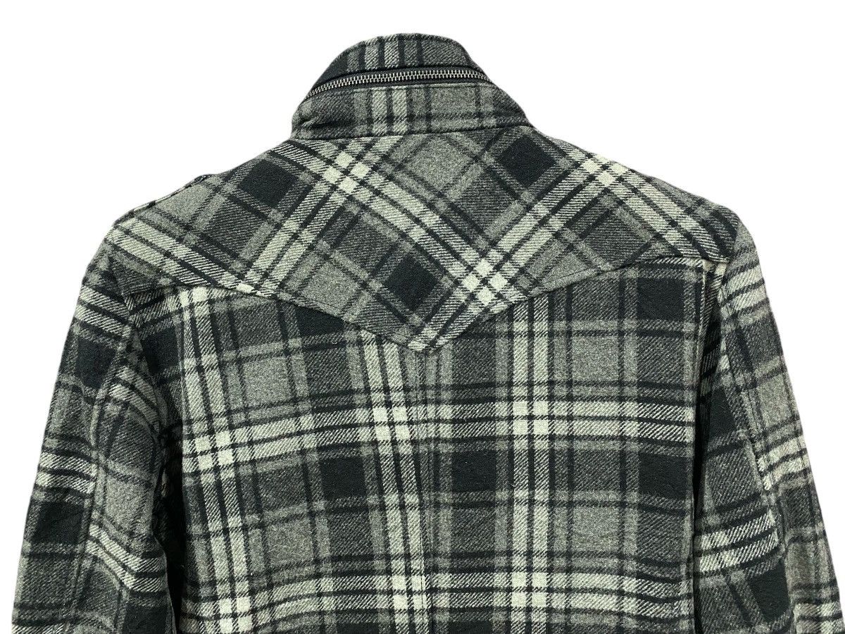 semanticdesign Rare SEMANTIC DESIGN Wool Checkered Zipper Jacket (M) Size US M / EU 48-50 / 2 - 14 Thumbnail