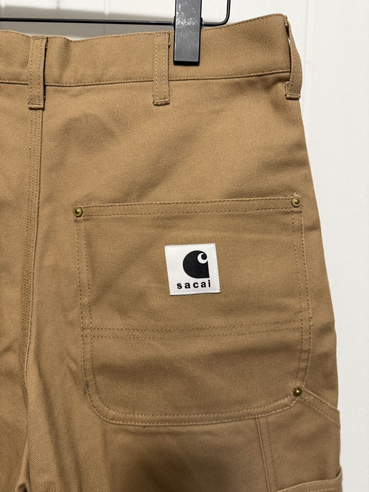 Carhartt Wip × Sacai Sacai x Carhartt Duck Shorts Size US 30 / EU 46 - 4 Thumbnail