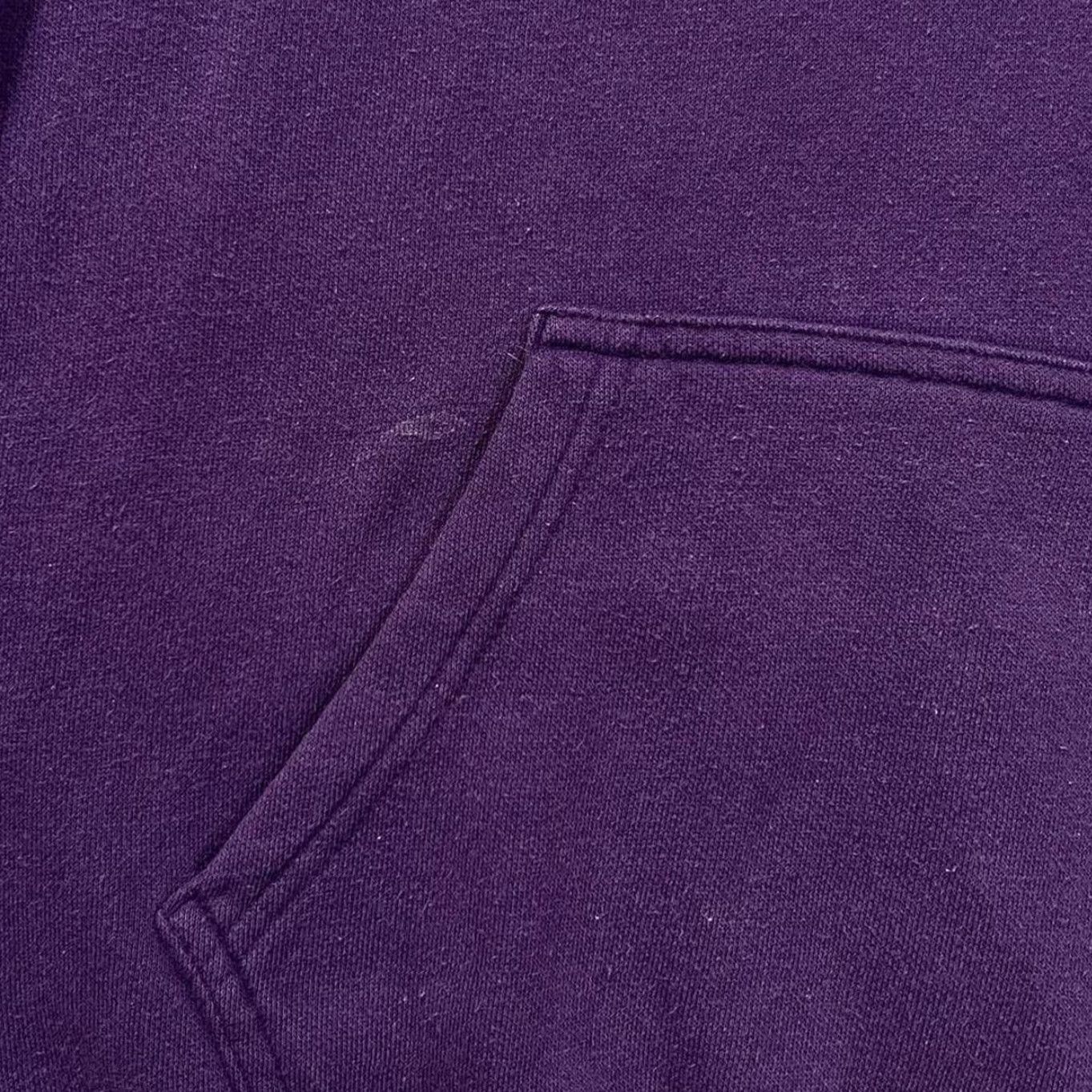 Champion Champion Classic Embroidered Purple Pullover Hoodie XXS Women's Small Hoodie Pullover Embroidered Spellout Logo Vintage? Size XXS / US 00 / IT 34 - 6 Thumbnail