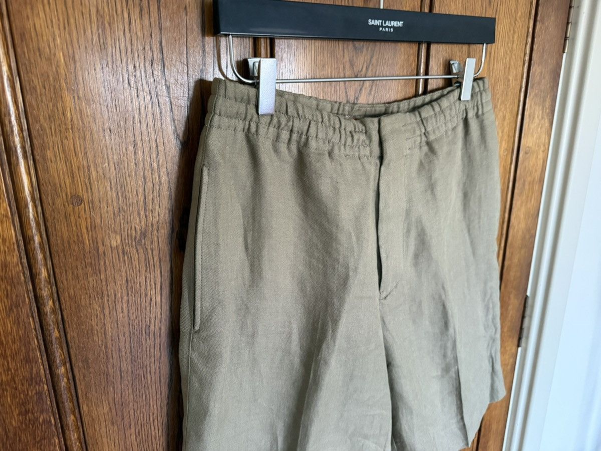 Z Zegna $1.1k+ Zegna Oasi Lino shorts 46 BNWT green khaki grail 46 Size US 30 / EU 46 - 14 Thumbnail
