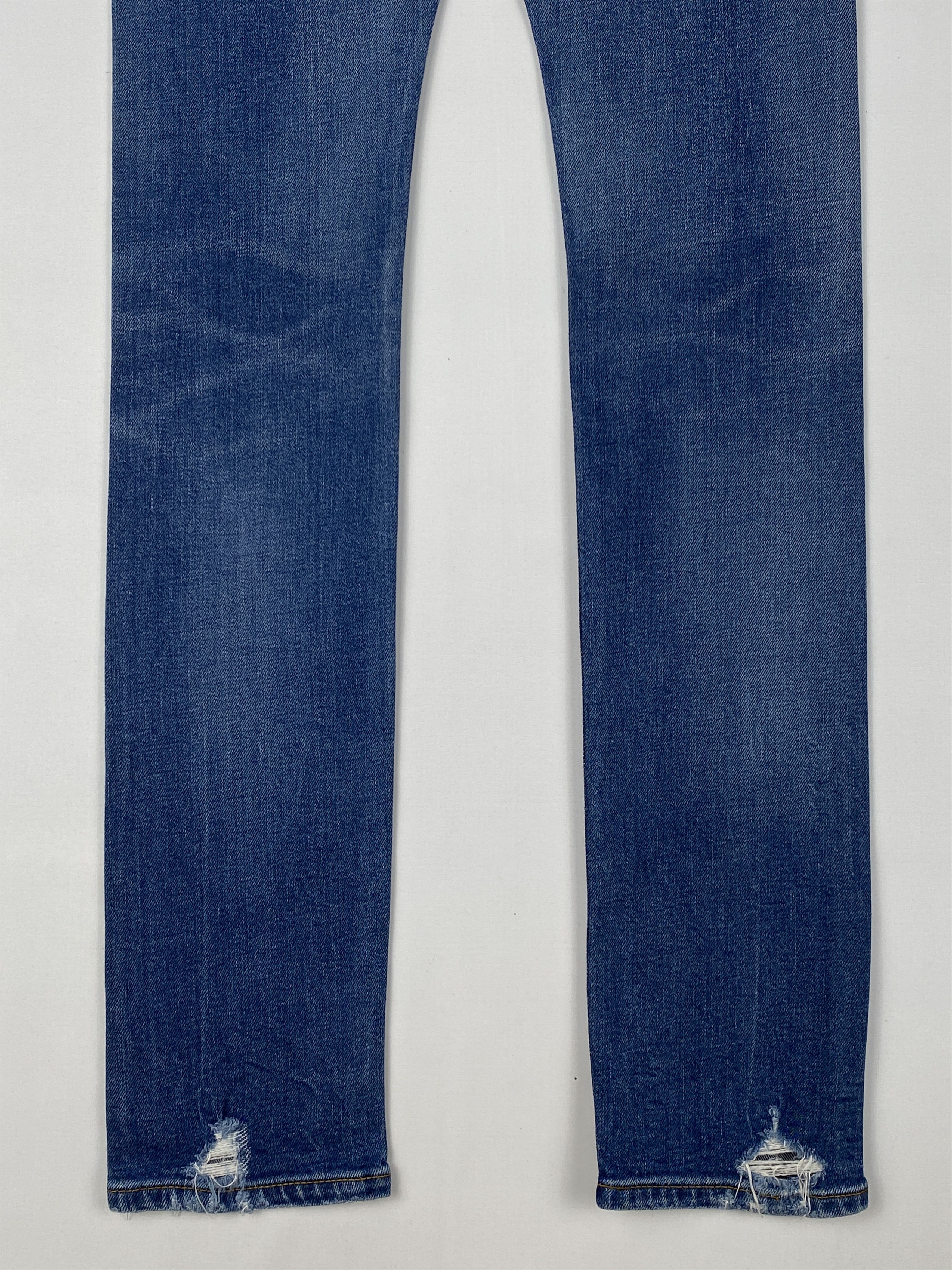 Balenciaga F/W 2017 Ripped Skinny Jeans Size US 29 - 10 Thumbnail