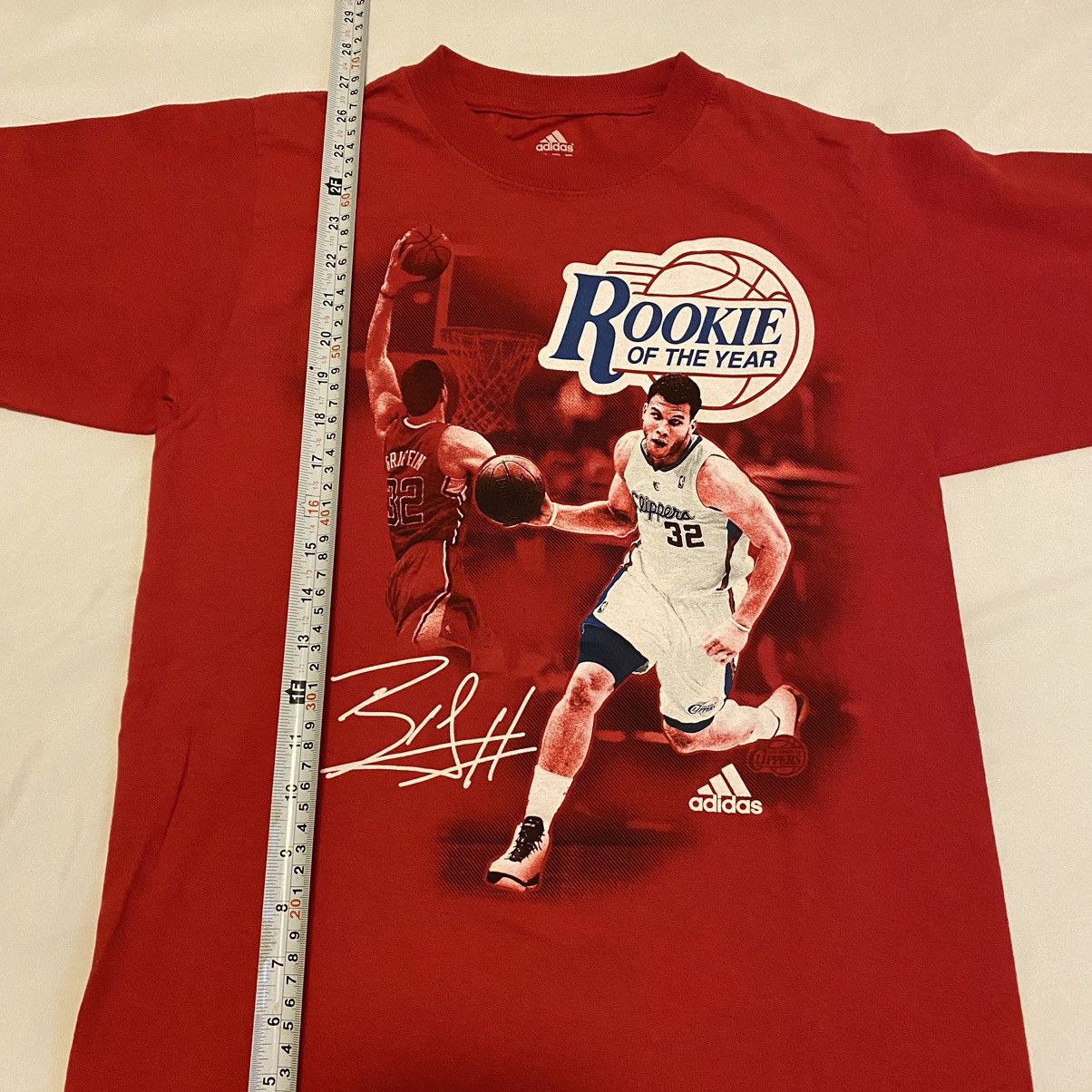 Adidas Adidas Blake Griffin Rookie Of The Year La Clippers T-Shirt Size US S / EU 44-46 / 1 - 7 Thumbnail