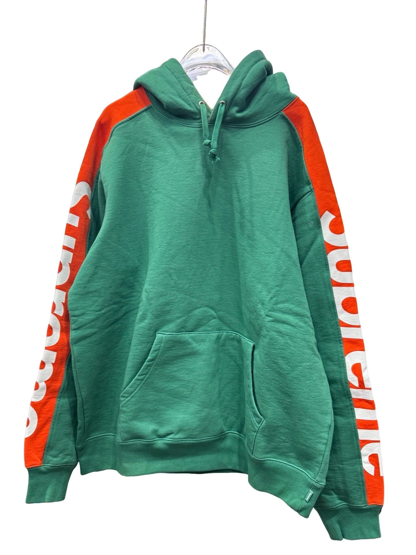 Supreme Supreme Logo Sleeve Hoodie Size L Size US L / EU 52-54 / 3 - 1 Thumbnail