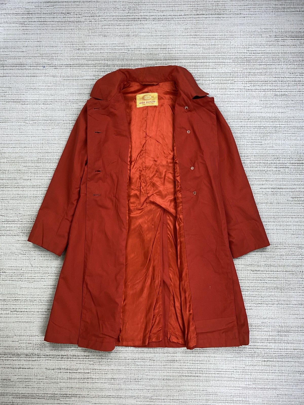 Designer × Vintage Vtg Confexim Poland Designer Multi Button Swallow Long Coat Size US S / EU 44-46 / 1 - 6 Thumbnail