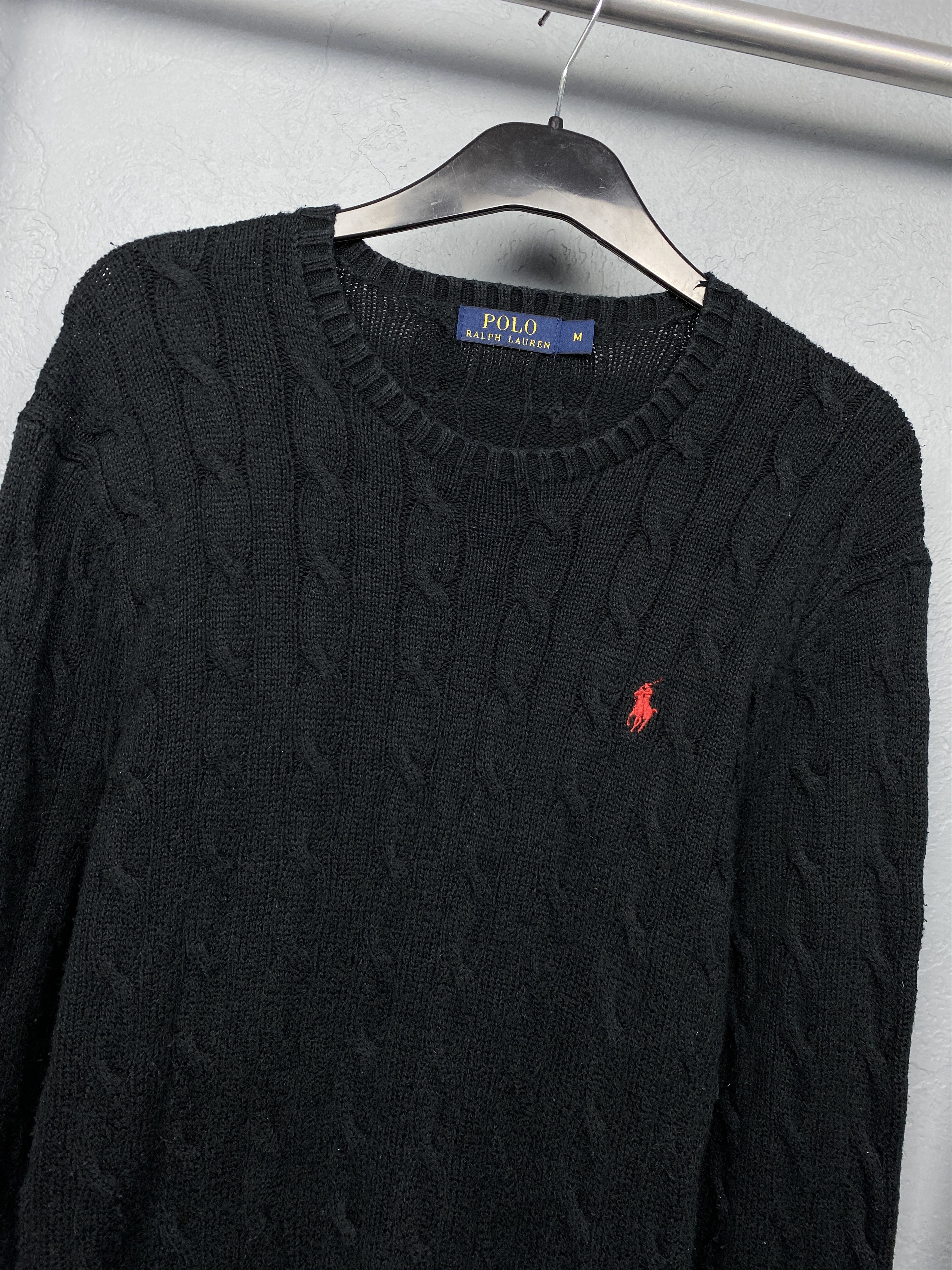 Polo Ralph Lauren × Ralph Lauren × Vintage Polo Ralph Lauren Vintage Mens Knit Sweater Size US M / EU 48-50 / 2 - 2 Thumbnail