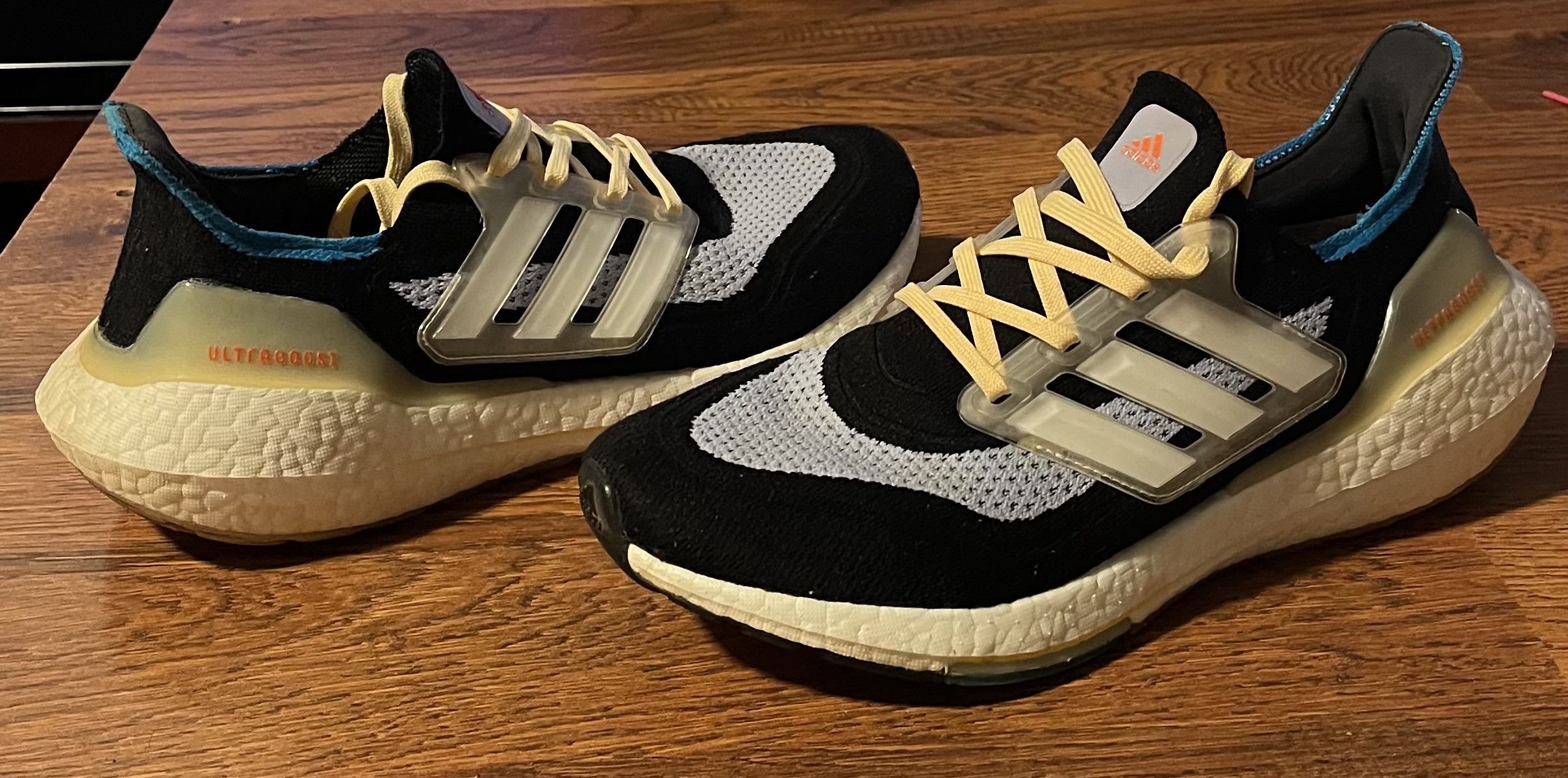 Adidas Adidas Ultraboost Running Shoes Black Violet Tone Size US 9 / IT 39 - 1 Thumbnail
