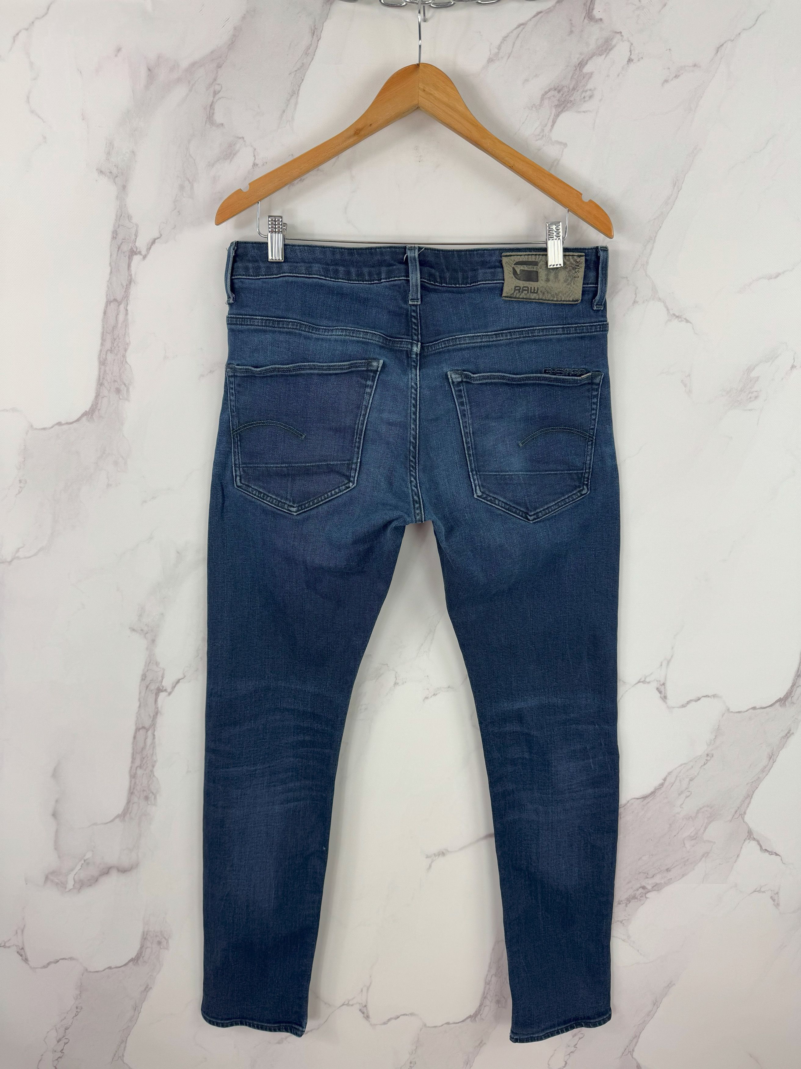 G-Star G Star Raw 3301 Slim Fit Denim Jeans Size 34 Size US 34 / EU 50 - 4 Thumbnail