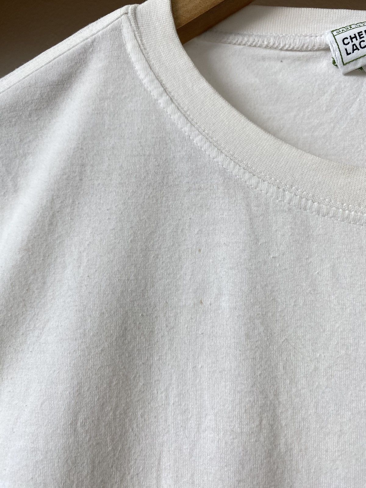 Lacoste Vintage White Lacoste Yachting Tee🌊🛥️ Size US L / EU 52-54 / 3 - 5 Thumbnail