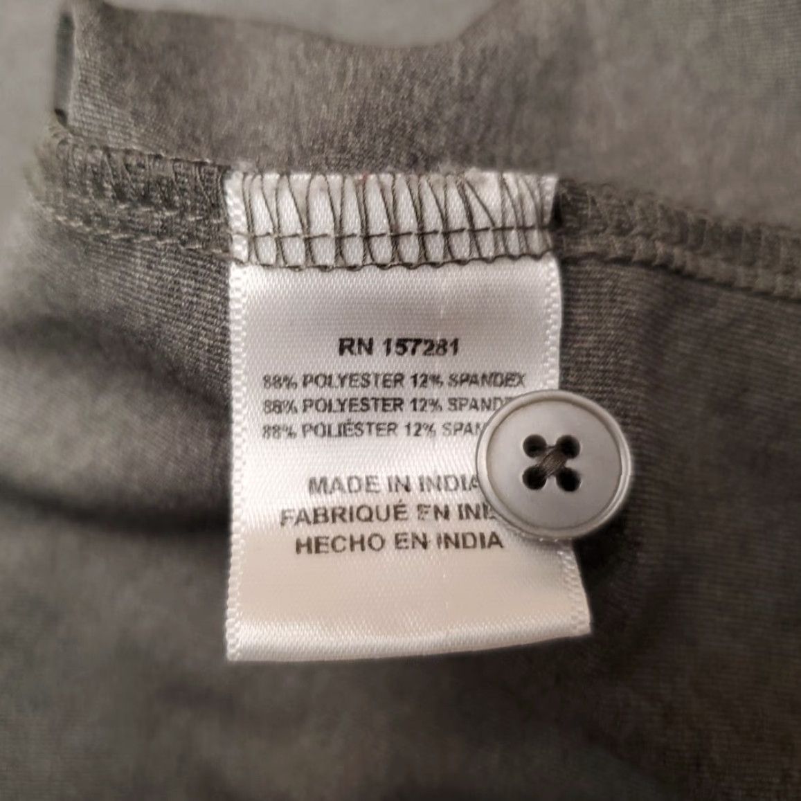 Mizzen+Main Mizzen+Main Shirt Mens XL Gray Phil Mickelson Performance Short Sleeve golf Polo Casual Sports Size US XL / EU 56 / 4 - 5 Thumbnail