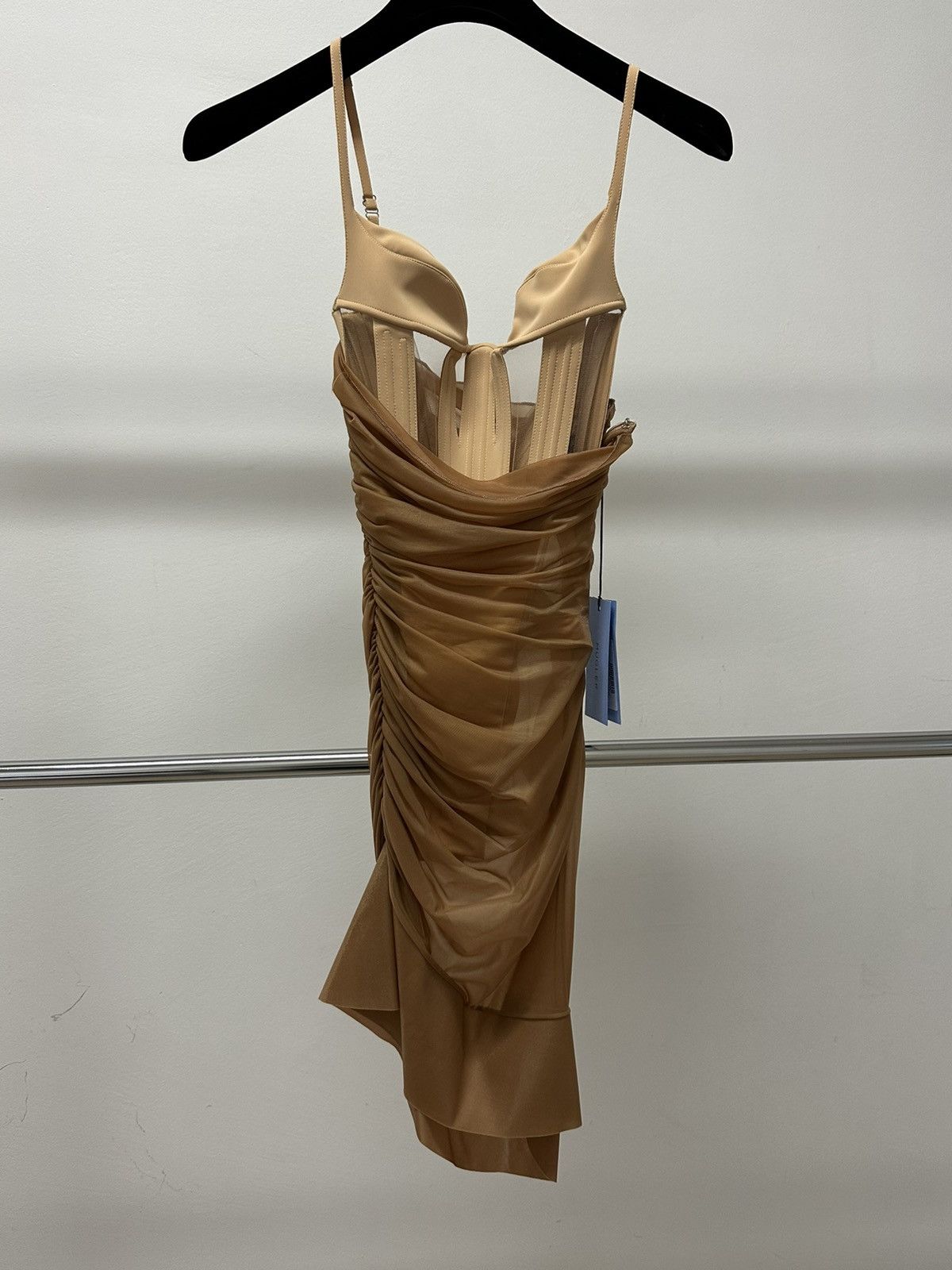 Mugler MUGLER mini corset dress Grailed