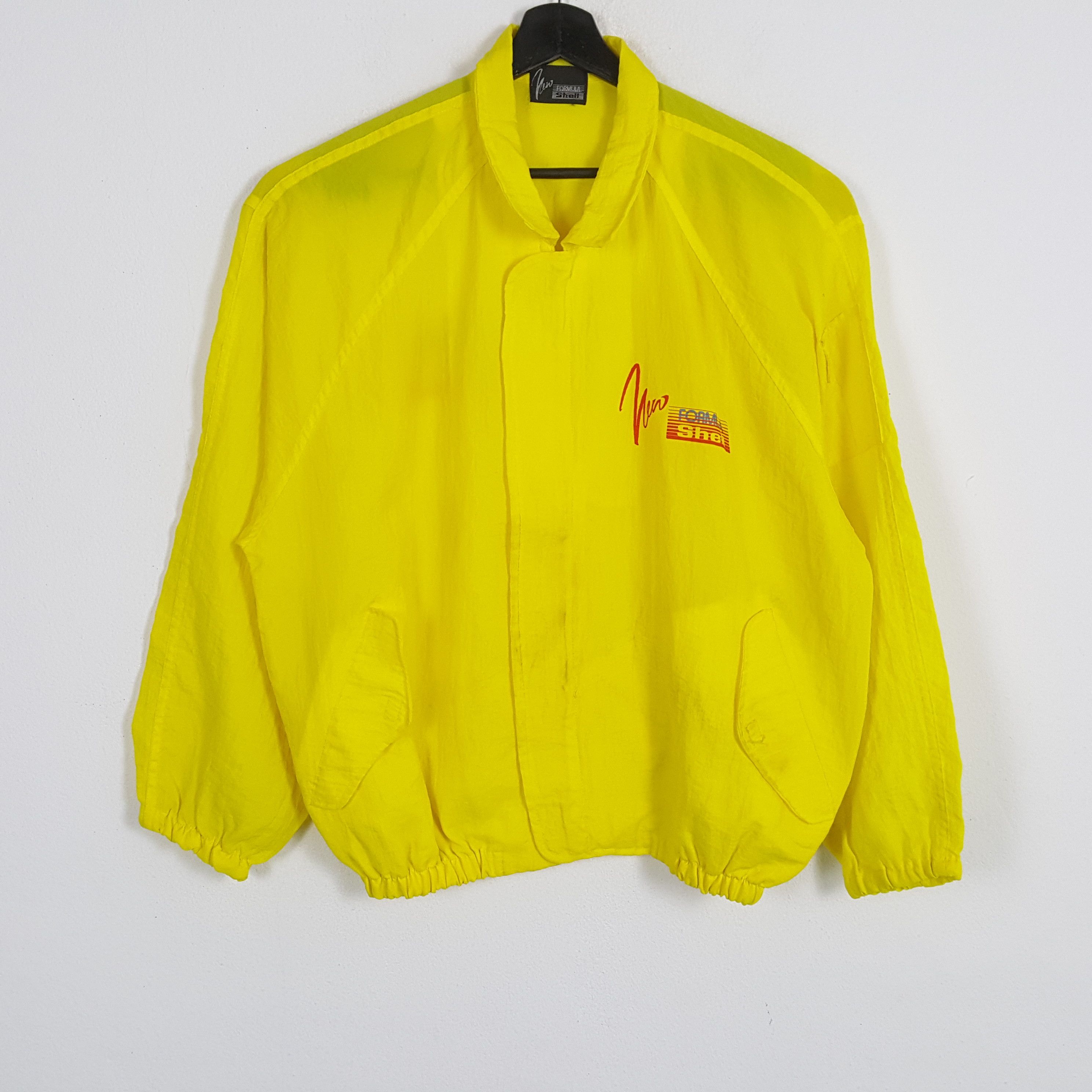 Vintage FORMULA 1 SHELL Racing Motorsports Windbreaker Jacket Size US XL / EU 56 / 4 - 3 Thumbnail