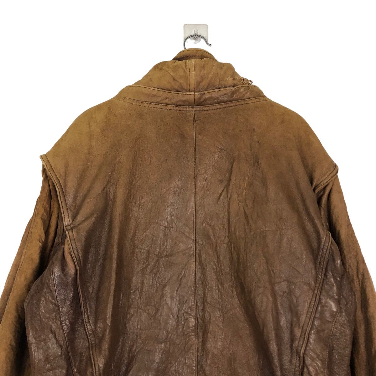 Japanese Brand 🔥Vintage 60’s Fly Genuine Leather Jacket Robert Comstock Size US M / EU 48-50 / 2 - 9 Thumbnail
