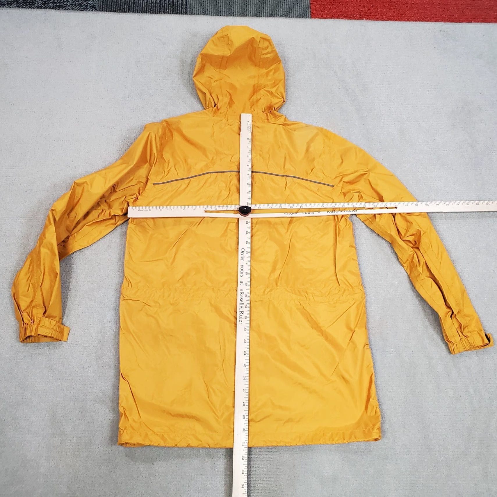 Eddie Bauer VINTAGE Eddie Bauer Jacket Mens S Yellow Windbreaker Coat Weatheredge Hooded Size US S / EU 44-46 / 1 - 6 Thumbnail