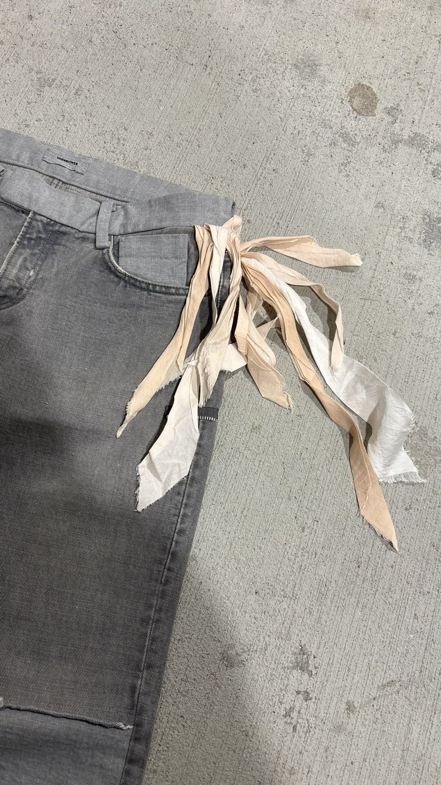 Jun Takahashi × Undercover Undercover SS2005 But Beautiful Fringe Denim Size US 32 / EU 48 - 5 Thumbnail