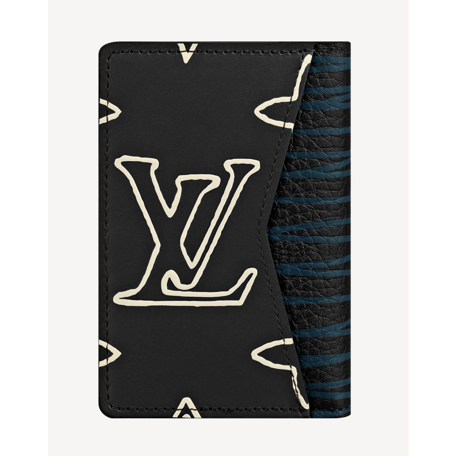 Louis Vuitton Louis Vuitton Patchwork Virgil Monogram Logo Pochette Wallet Size ONE SIZE - 2 Thumbnail