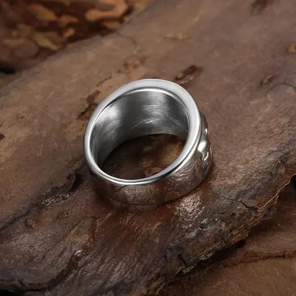 VIBE Hip Hop Wide Ring Punk Size ONE SIZE - 3 Thumbnail