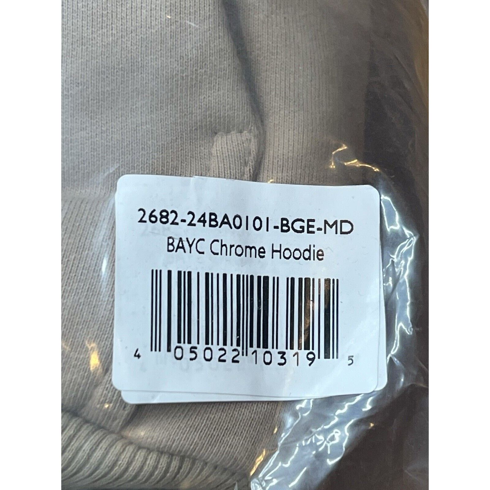 Other Bored Ape Yacht Club BAYC Chrome Double Faced Beige Hoodie Size M / US 6-8 / IT 42-44 - 3 Thumbnail
