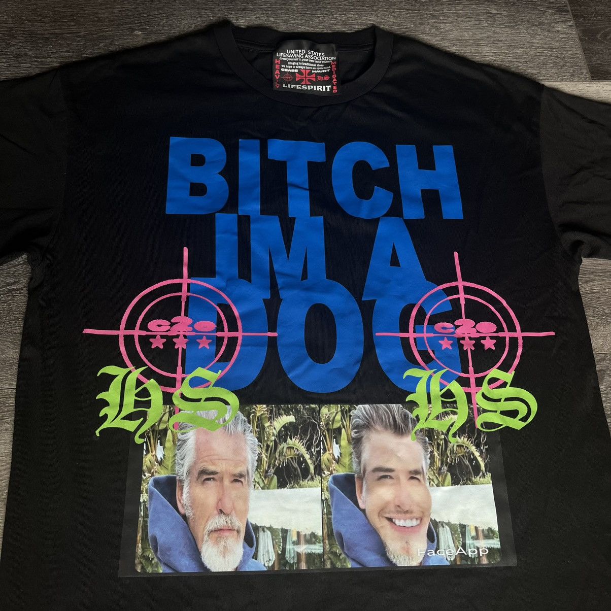 Drain Gang Haunted Starbucks Varg2TM Cease 2 Exist Bitch I’m a Dog Tee Size US M / EU 48-50 / 2 - 3 Thumbnail