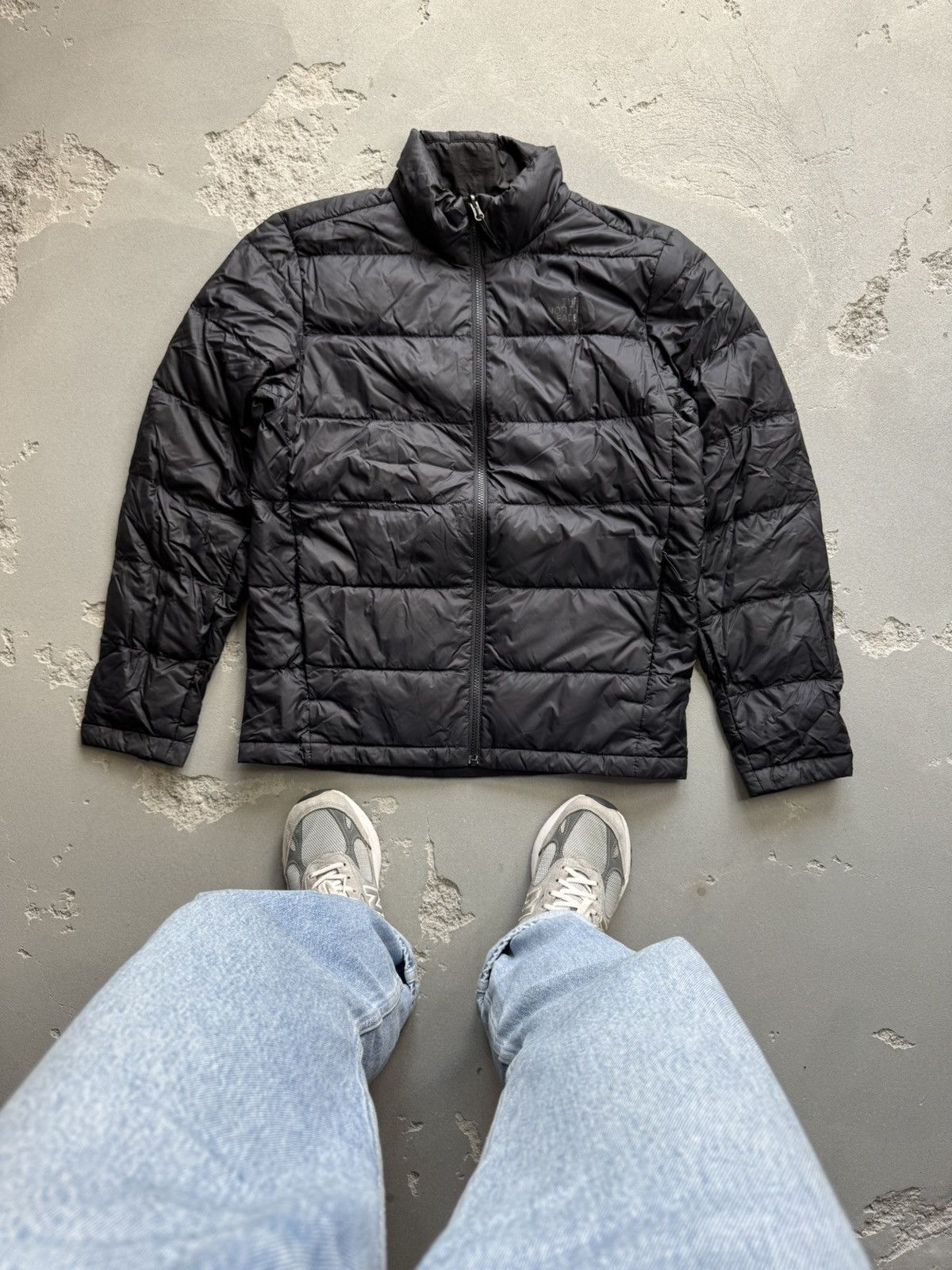 The North Face × Vintage The North Face Micro Puffer Black Down Jacket Size US M / EU 48-50 / 2 - 1 Thumbnail