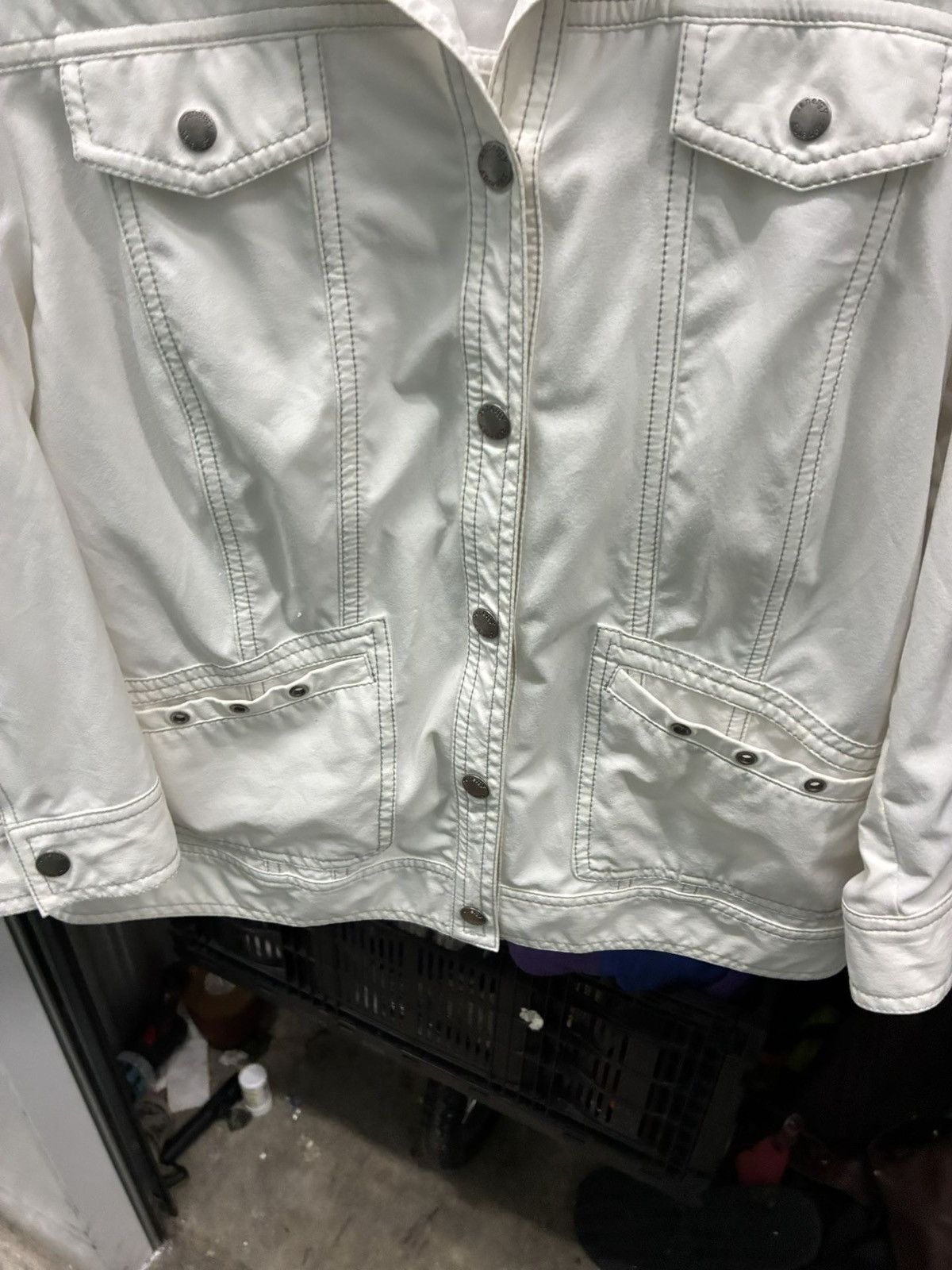 Other Eggshell Toned Light Jacket By Zenergy Size 0 Size XS / US 0-2 / IT 36-38 - 8 Thumbnail