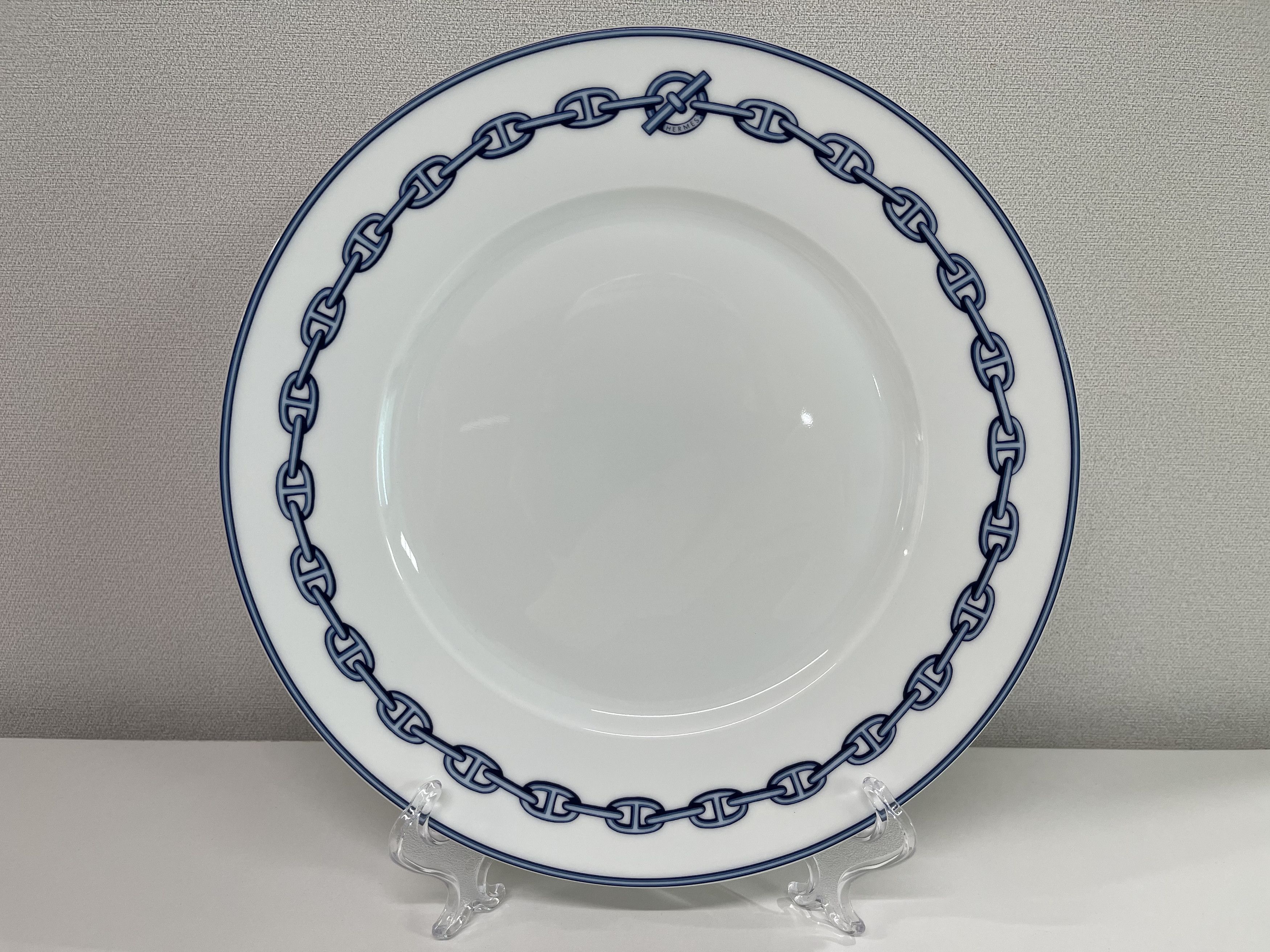 Hermes Hermes Chaine D'Ancre Blue Plate 1P Size ONE SIZE - 2 Thumbnail
