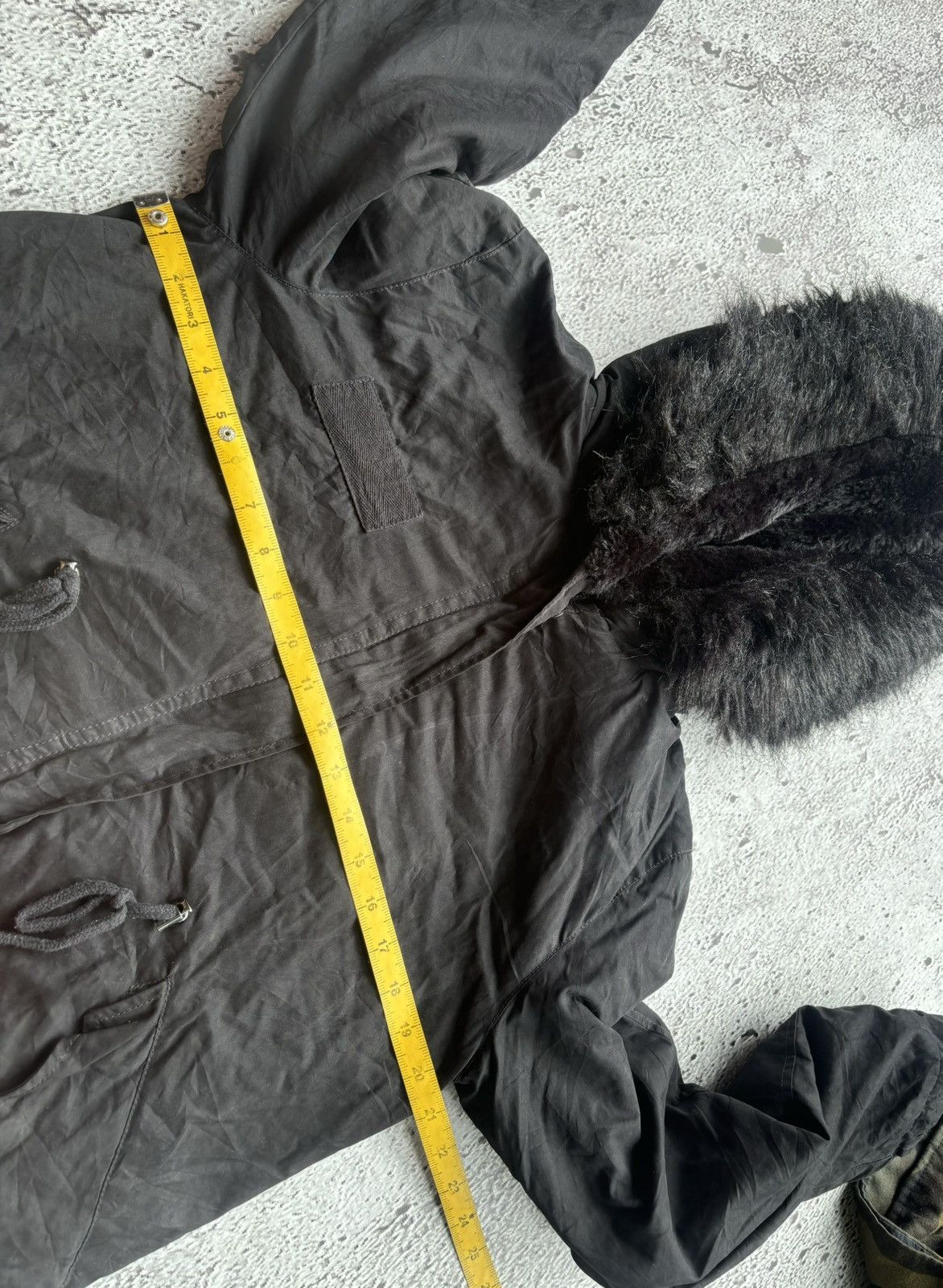 If Six Was Nine Y2k Zara Full black Unisex fur jacket Size S / US 4 / IT 40 - 11 Thumbnail