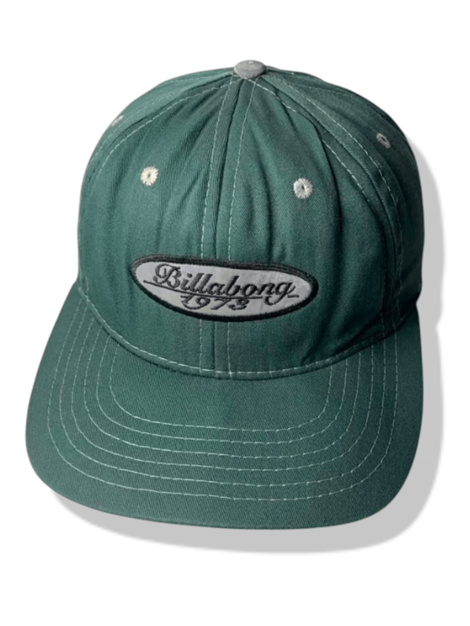Billabong Vintage Billabong 6 Panel Green Surf Cap Hat Size ONE SIZE - 1 Thumbnail