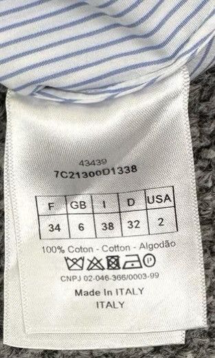 Dior Dior blue white striped irregular skirt K12 Size 24" / US 00 / IT 34 - 7 Thumbnail