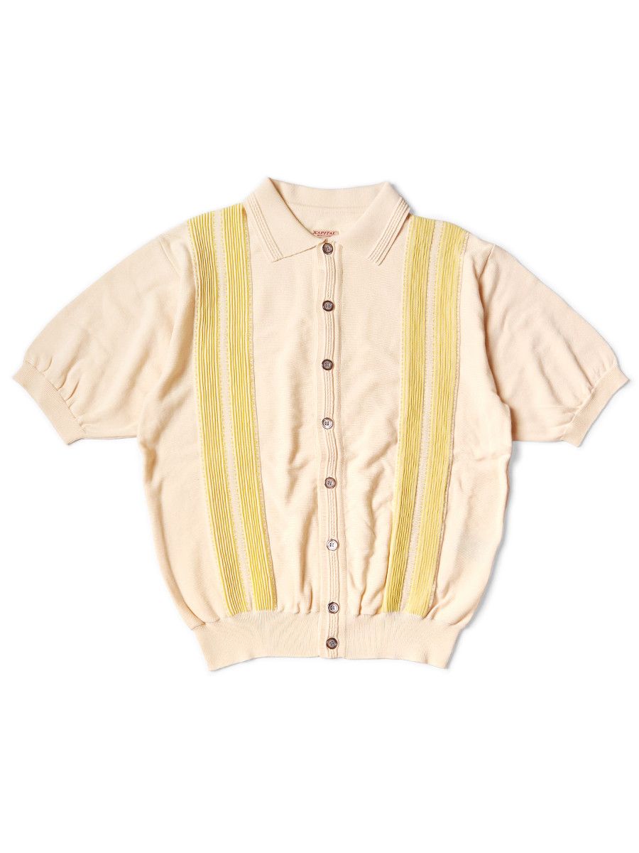 Kapital KAPITAL 14G Cotton Knit Oyster Aloha Polo shirt Size US M / EU 48-50 / 2 - 1 Preview