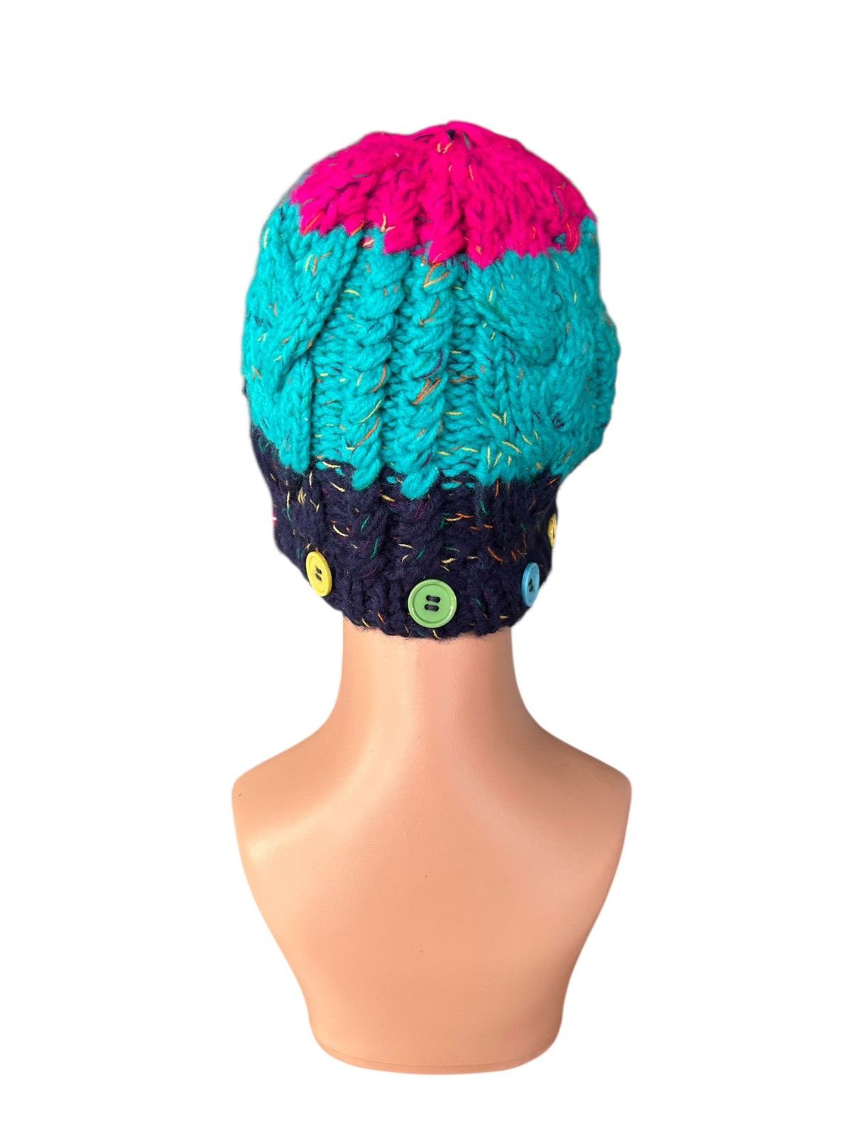 Kapital Crochet Knitted Handmade Japanese Style Beanie Hats Size ONE SIZE - 5 Thumbnail