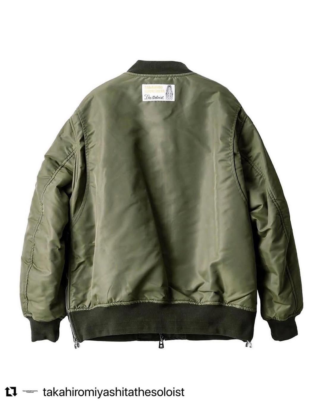 Takahiromiyashita The Soloist. Fukuoka 3rd Anniversary 2-way bomber jacket Size US S / EU 44-46 / 1 - 7 Thumbnail