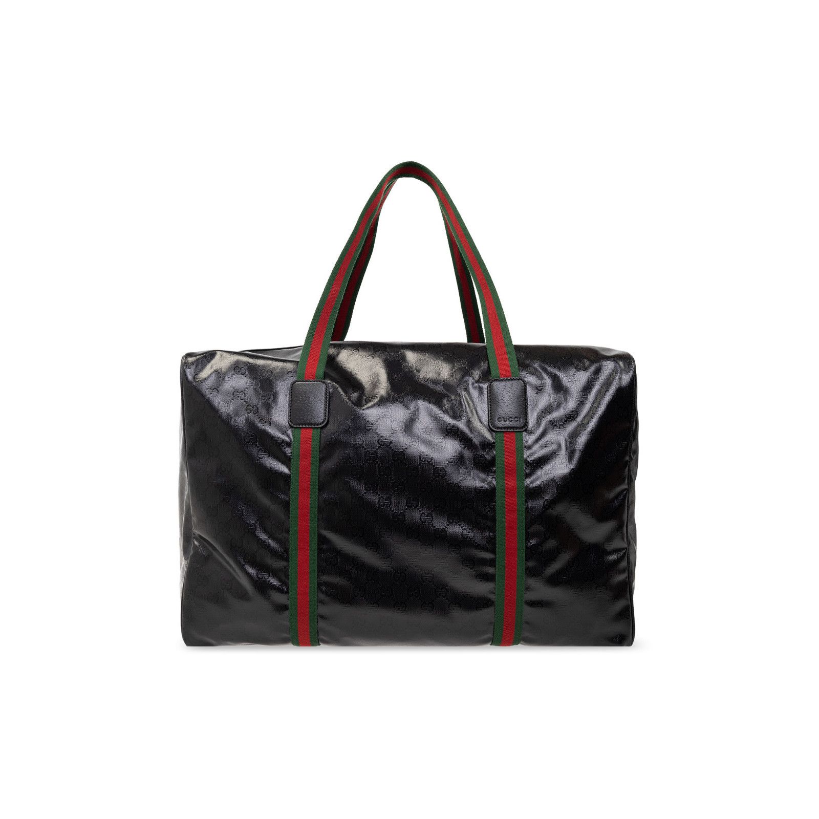 Gucci GUCCI Black GG Fabric Duffle Bag New & Authentic Size ONE SIZE - 2 Thumbnail