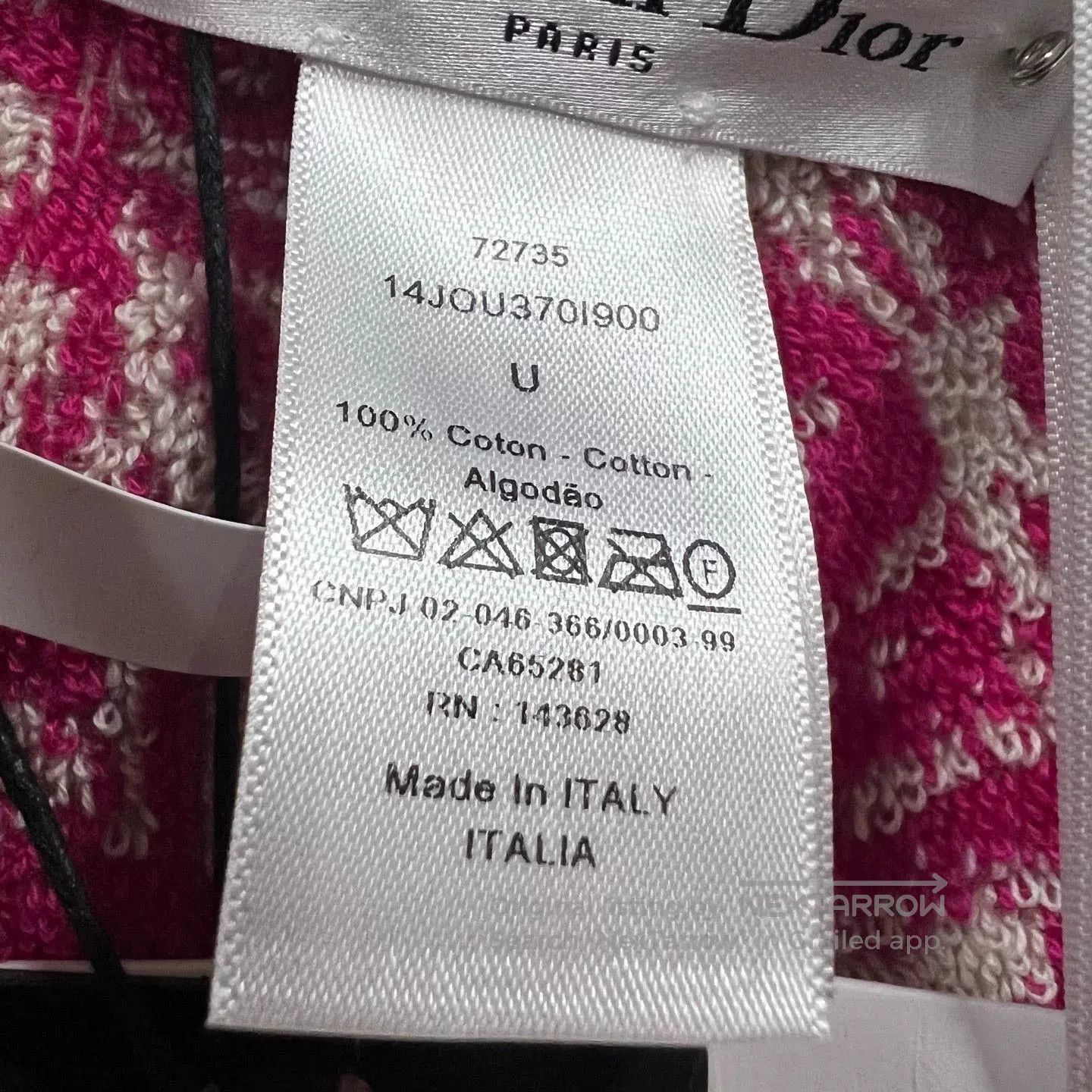 Dior dior pink printed hooded cape. Size XXS / US 00 / IT 34 - 4 Thumbnail