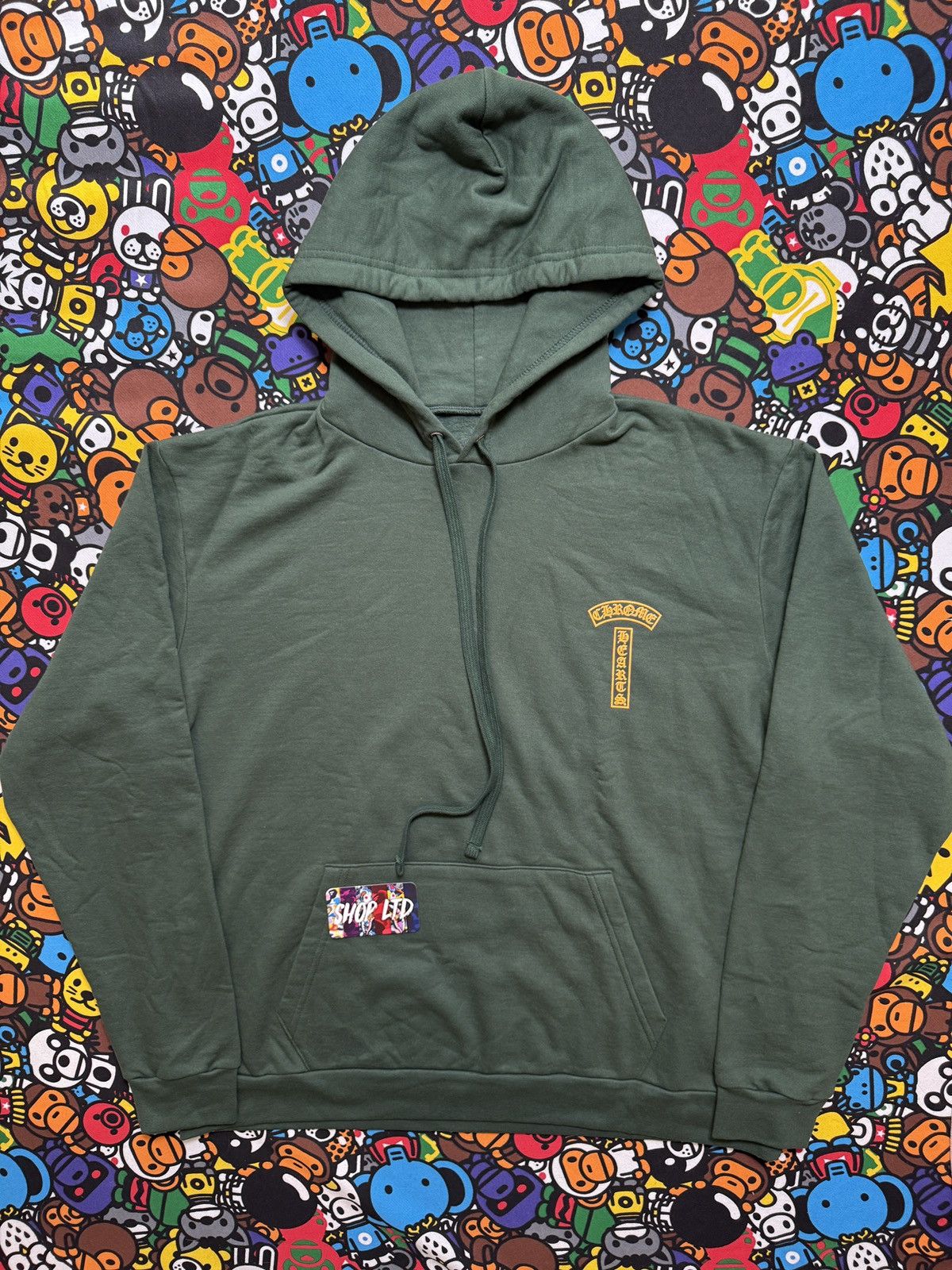 Chrome Hearts Chrome Hearts Green Script Logo Pullover Hoodie Size US L / EU 52-54 / 3 - 2 Thumbnail
