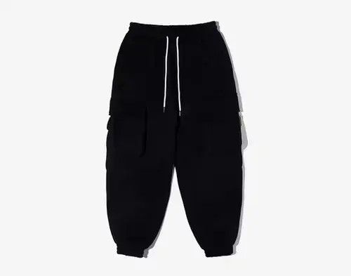 Japanese Brand 20AW Indigo Union Japan Black Pockets Minimal Pants Size US 33 - 3 Thumbnail
