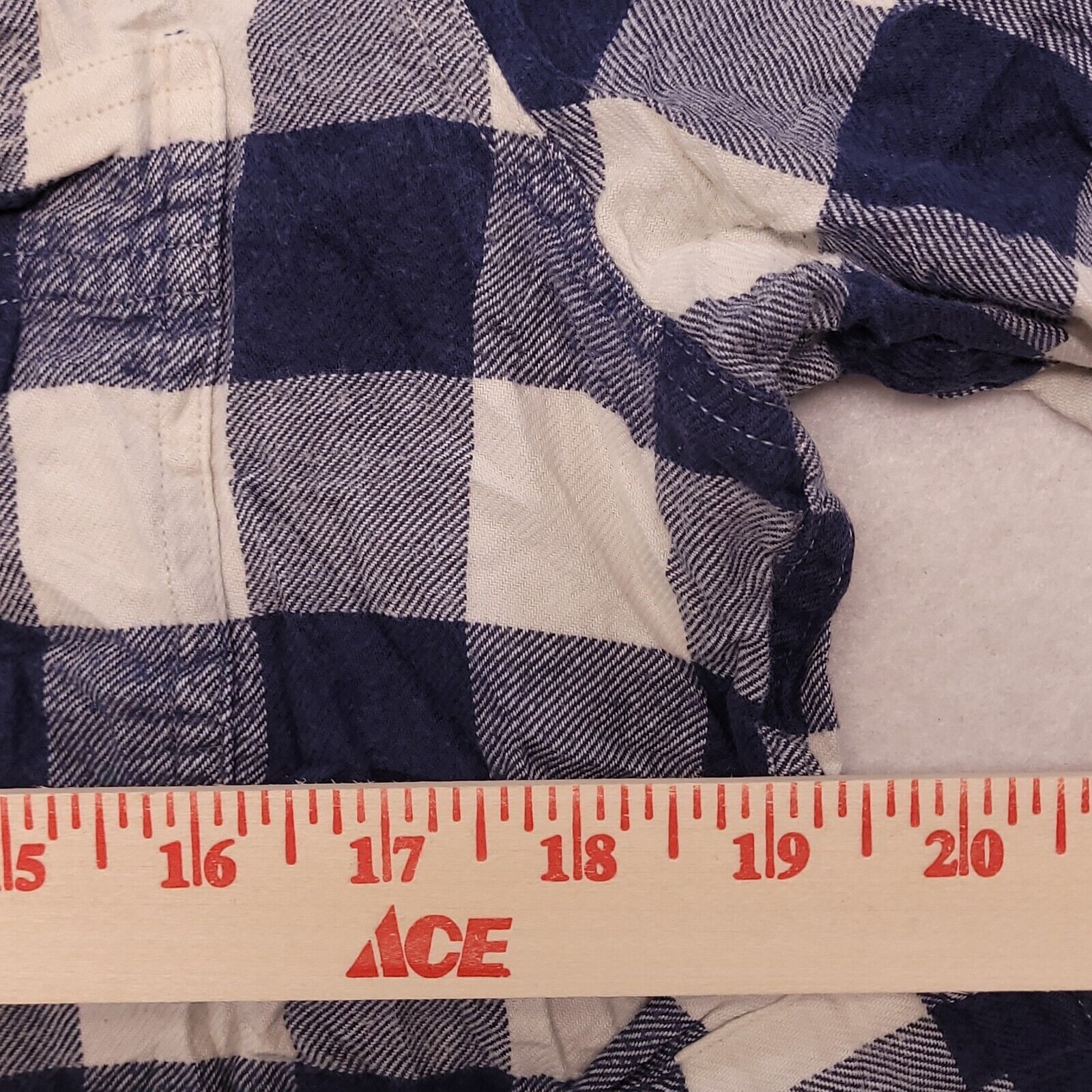 J.Crew JCrew Mercantile Gingham Flannel Shirt Mens Size M Blue Size US M / EU 48-50 / 2 - 9 Thumbnail