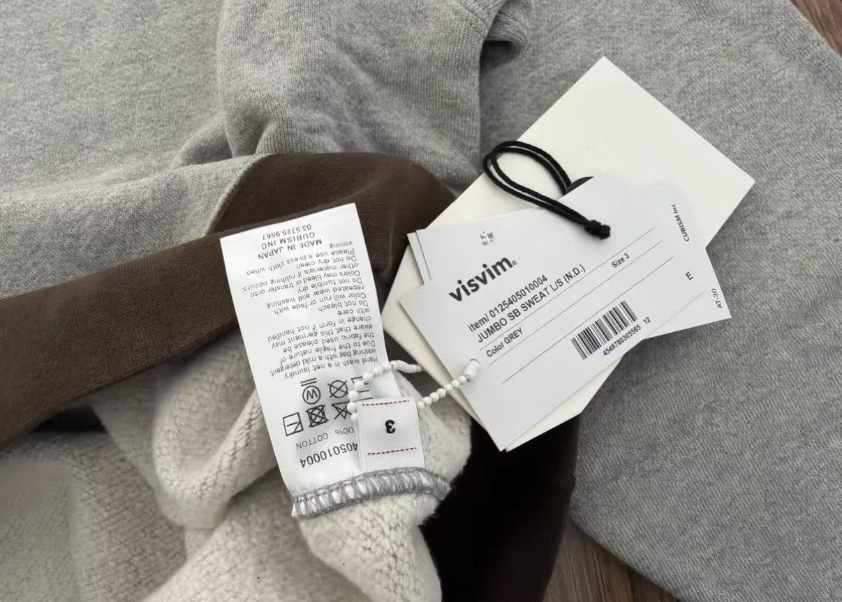 Visvim VISVIM 25AW SPOT JUMBO SB SWEAT (N.D) Mud-dyed sweatshirt Size US M / EU 48-50 / 2 - 4 Thumbnail