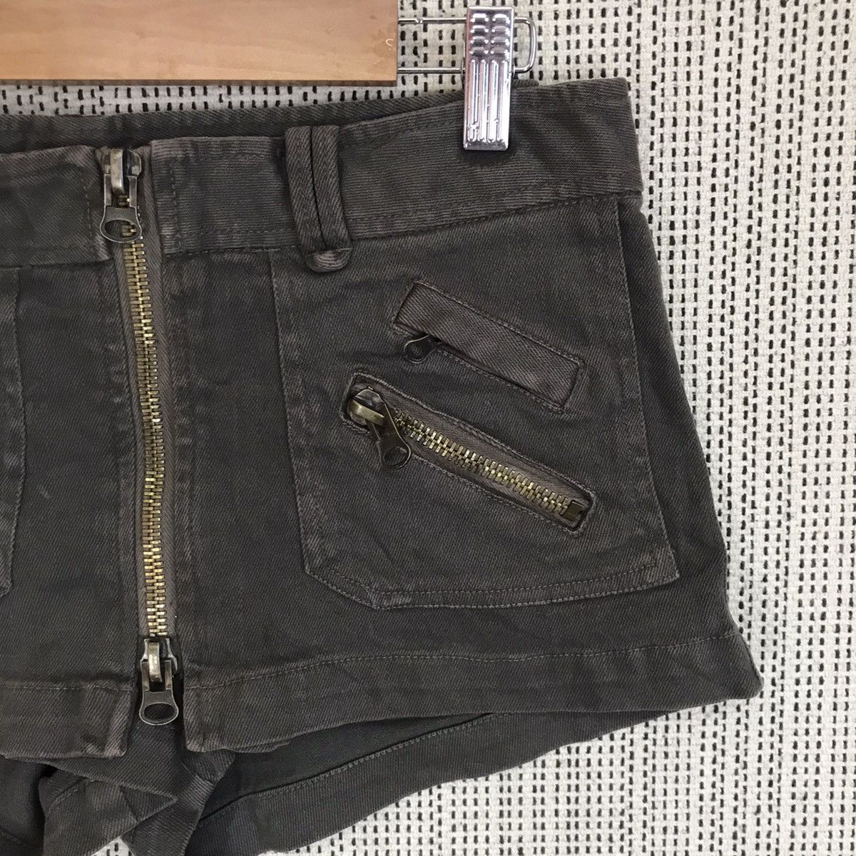 Japanese Brand ‼️BARAK SHORT PANTS MULTIZIP VERY RARE‼️ Size 30" / US 8 / IT 44 - 3 Thumbnail