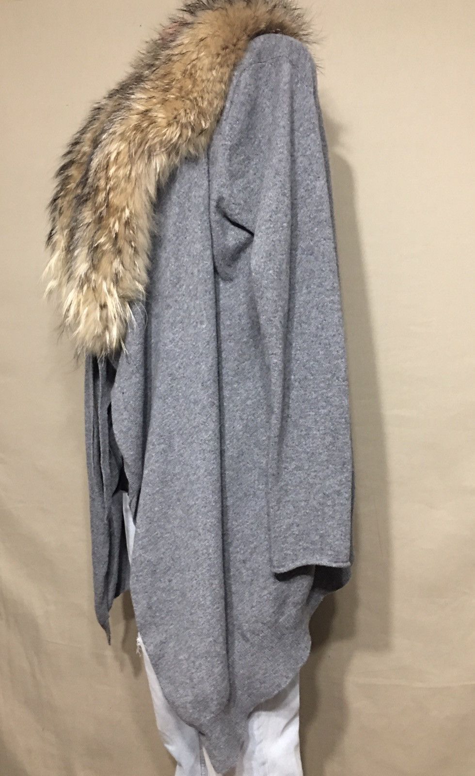 Designer Princess Goes Hollywood Cashmere Fur Cardigan Size EU 44 Size M / US 6-8 / IT 42-44 - 3 Thumbnail