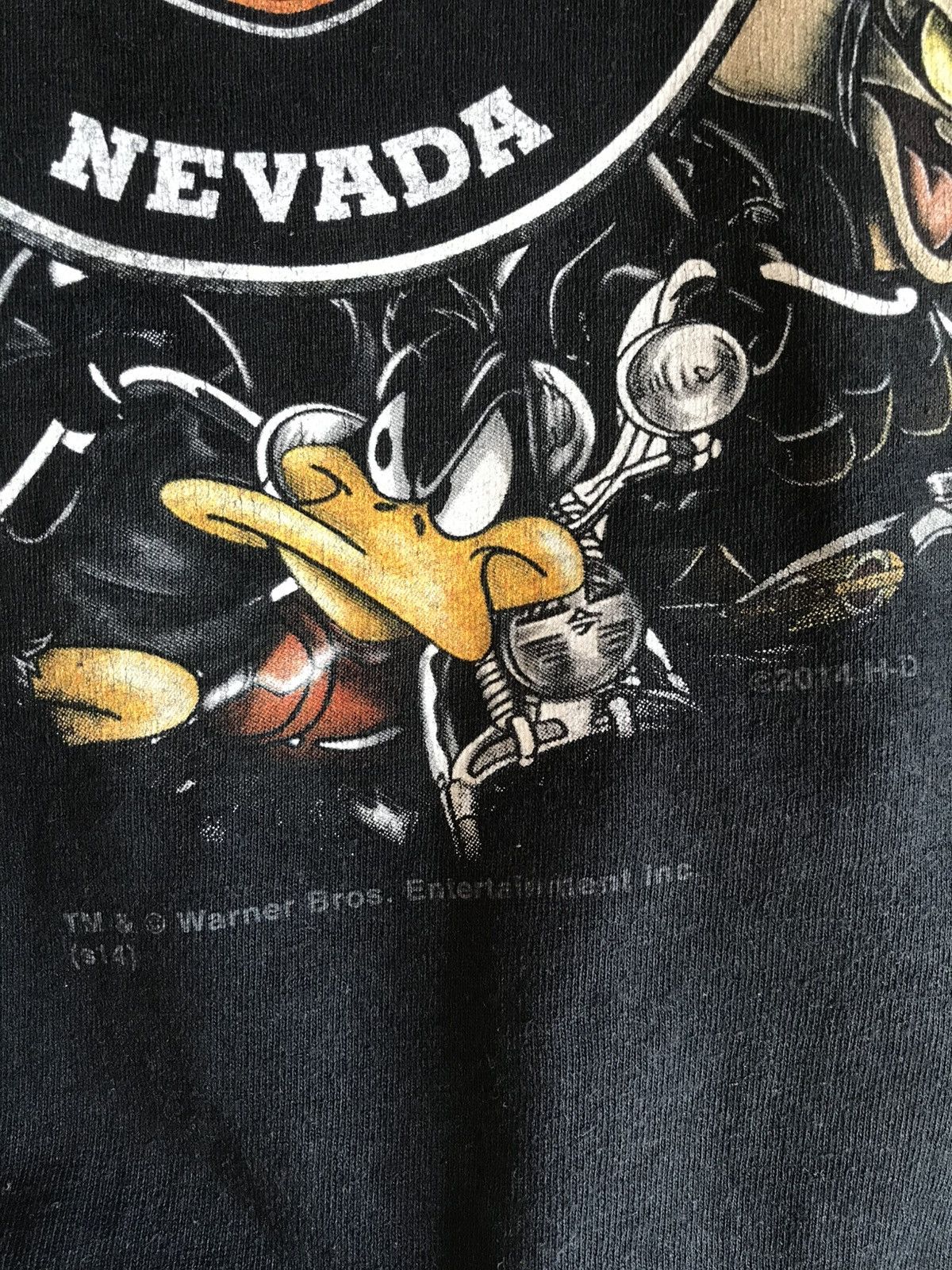 Harley Davidson × Vintage × Warner Bros Vintage 2014 Harley Davidson Warner Bros Size US XXL / EU 58 / 5 - 10 Thumbnail