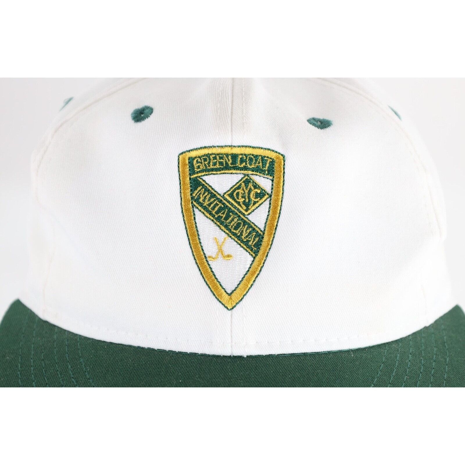 Vintage Deadstock Vintage 90s Green Coat Invitational Golf Hat