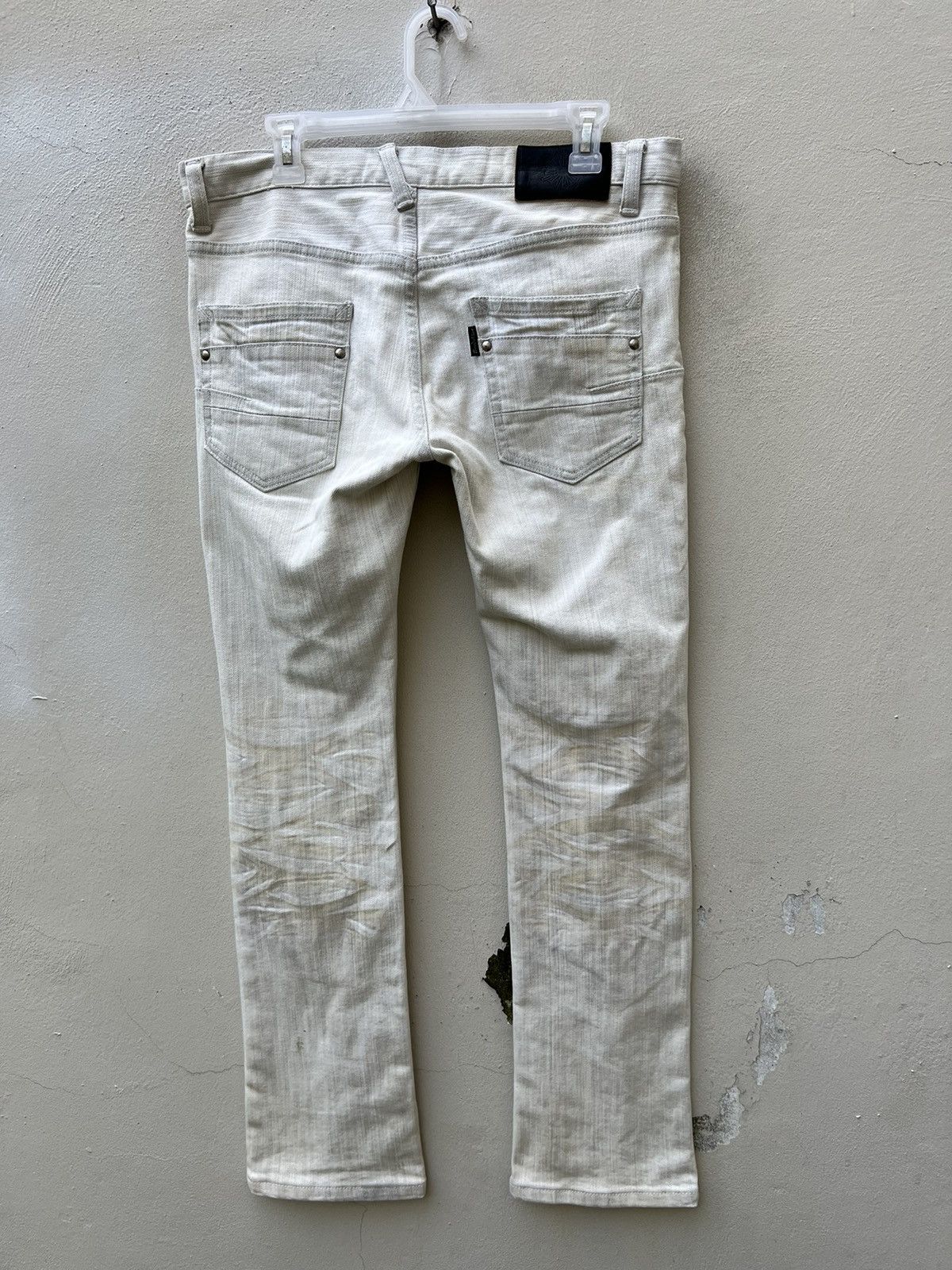 Tornado Mart Vintage Tornado Mart Mud Design Stretch Denim Flare Jeans Size US 32 / EU 48 - 14 Thumbnail