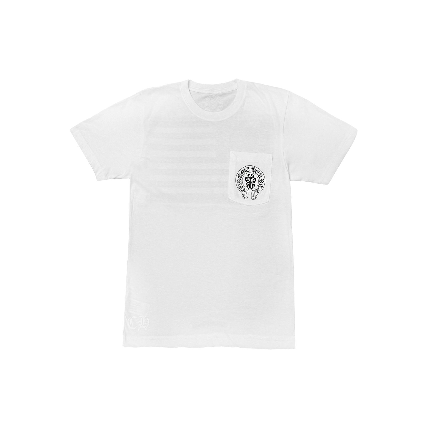 Chrome Hearts Chrome Hearts USA National Flag Horseshoe Short Sleeve Tee Size S / US 4 / IT 40 - 2 Thumbnail