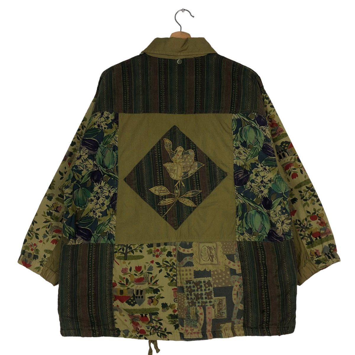 Japanese Brand × Vintage 🔥VINTAGE BUTTON JACKET OVERSIZED JAPAN INSPIRE KAPITAL Size US M / EU 48-50 / 2 - 8 Thumbnail