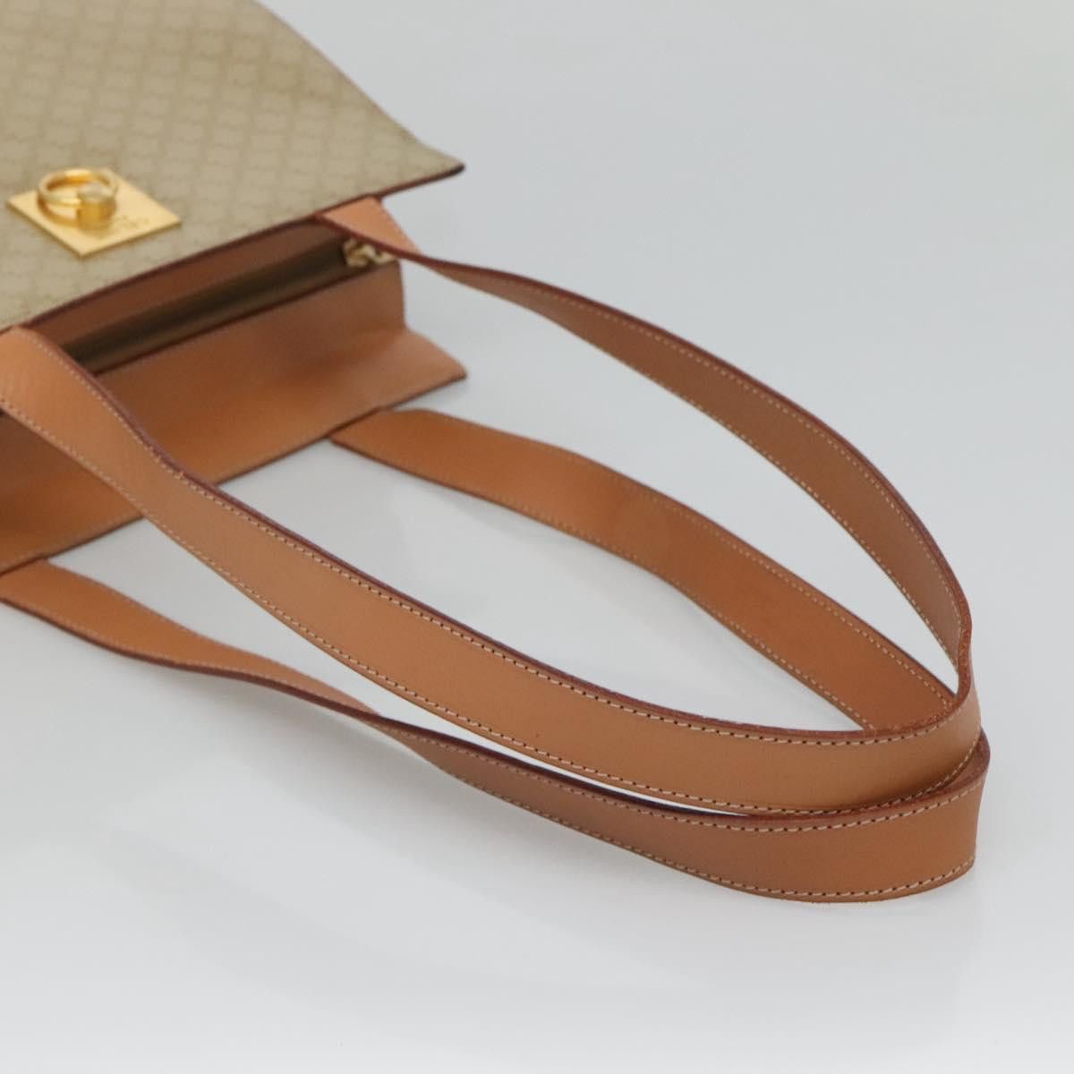 Celine CELINE Macadam Canvas Tote Bag Pvc Beige Gold Size ONE SIZE - 7 Thumbnail