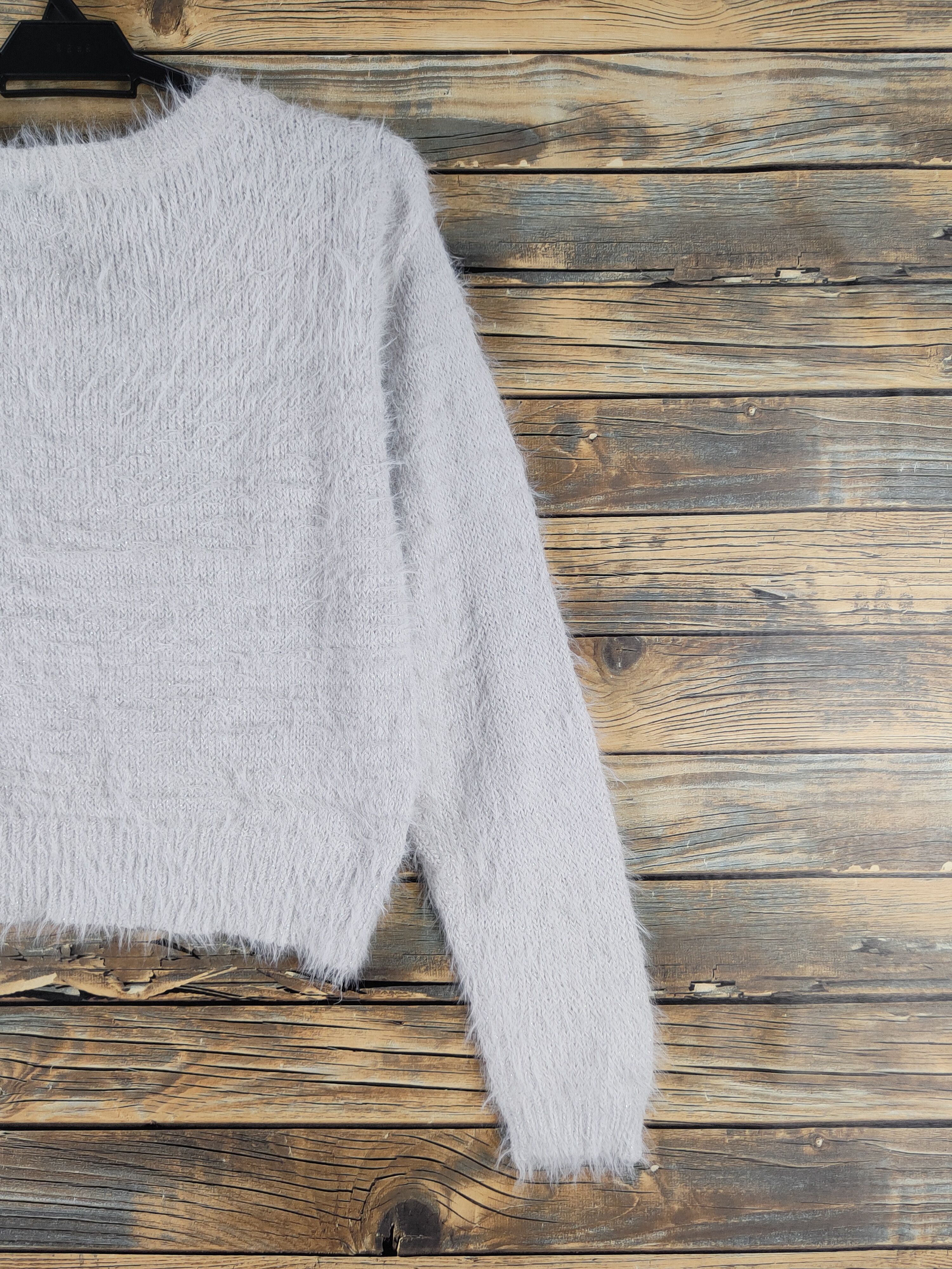 Japanese Brand Saltarse Gray Shag Shaggy Fur Mohair Knitwear #W1946 Size S / US 4 / IT 40 - 9 Thumbnail
