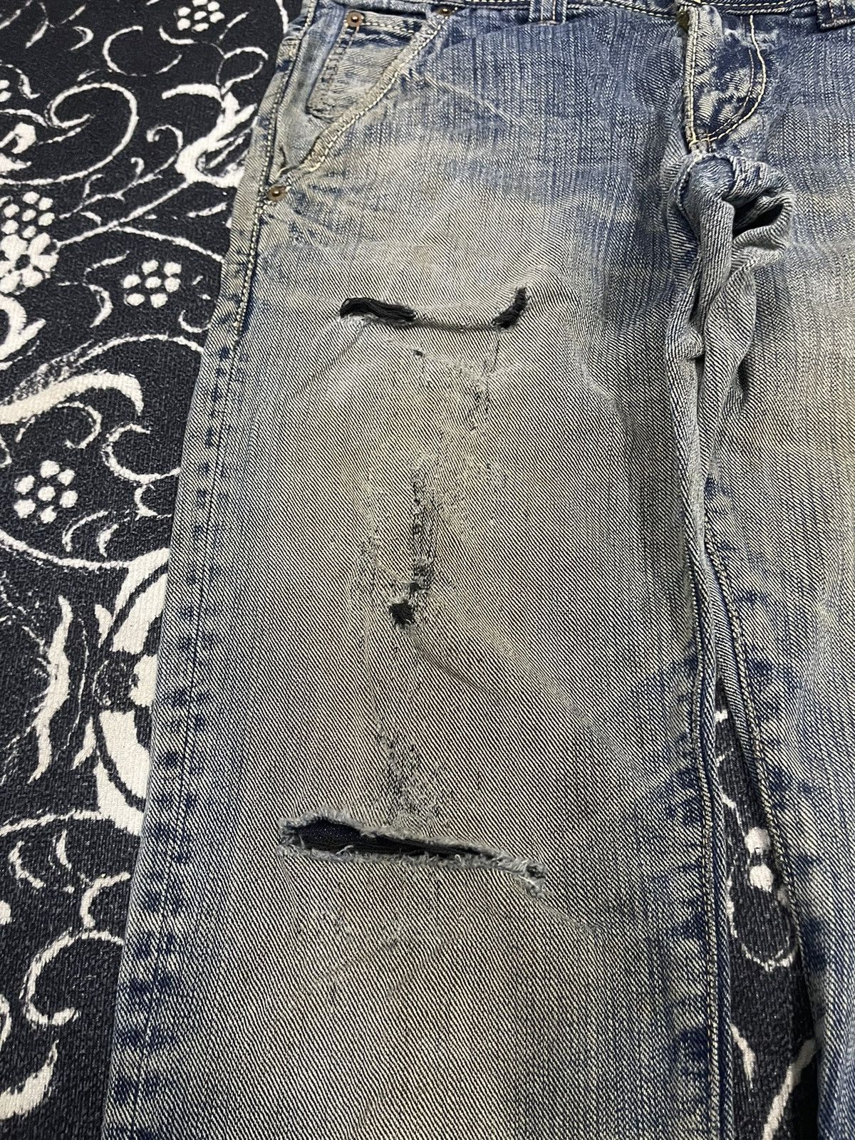 Japanese Brand 90s HYSTERIC GLAMOUR INSPIRED WASHABLE JEANS BRAND JOHNBULL Size US 29 - 8 Thumbnail