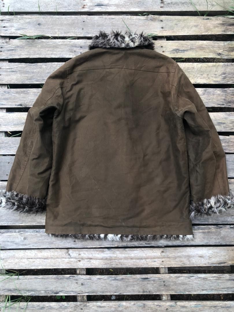 If Six Was Nine × Japanese Brand × Vintage Vintage Knot Japanese Brand Fur Jacket Size US L / EU 52-54 / 3 - 3 Thumbnail