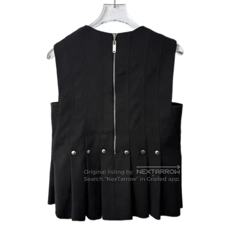 Louis Vuitton Louis Vuitton Black Cotton Blend Dress . Size L / US 10 / IT 46 - 2 Thumbnail